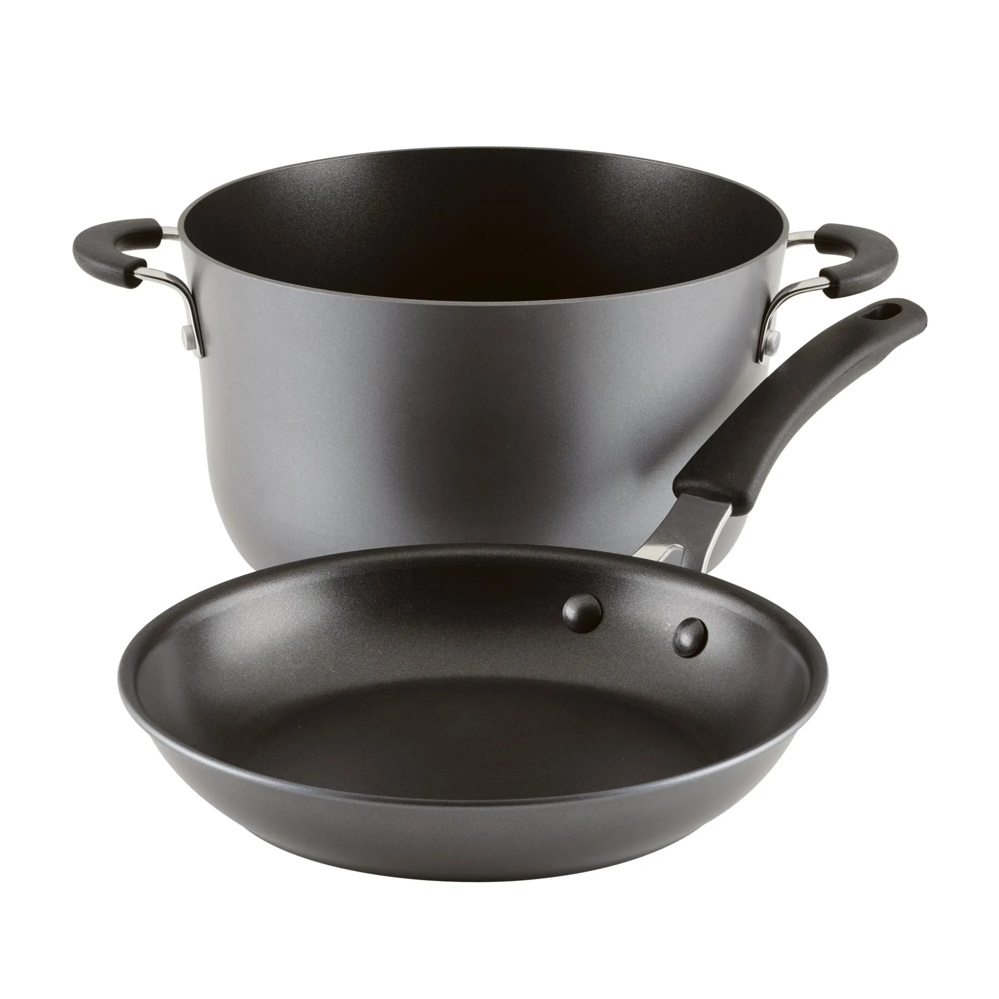 10-Piece Cook   Create Hard Anodized Nonstick Cookware Set