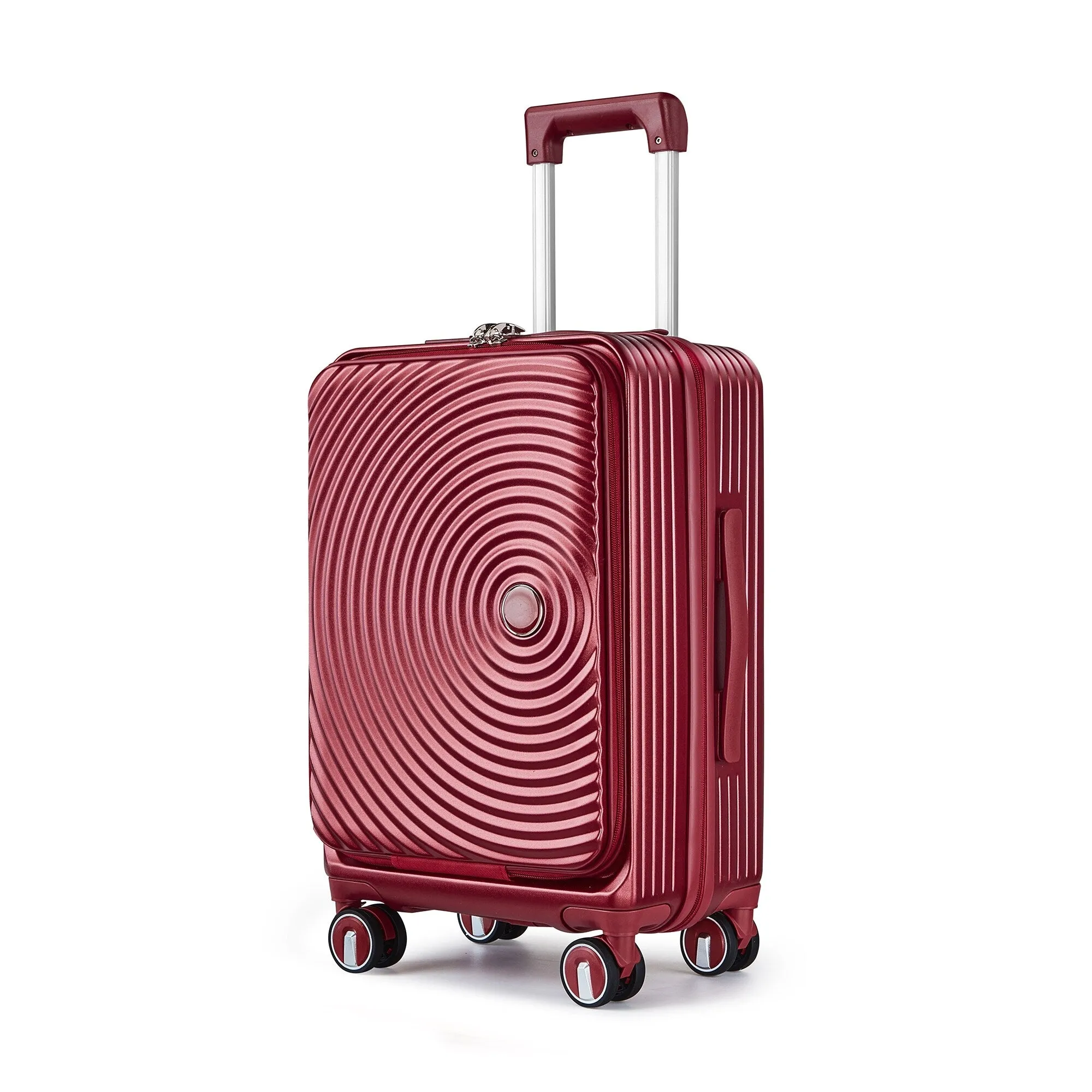 3 Piece (20/24/28) Expandable Luggage Sets with TSA Lock and Spinner Wheels, Hardsided Luggage with Front Pocket