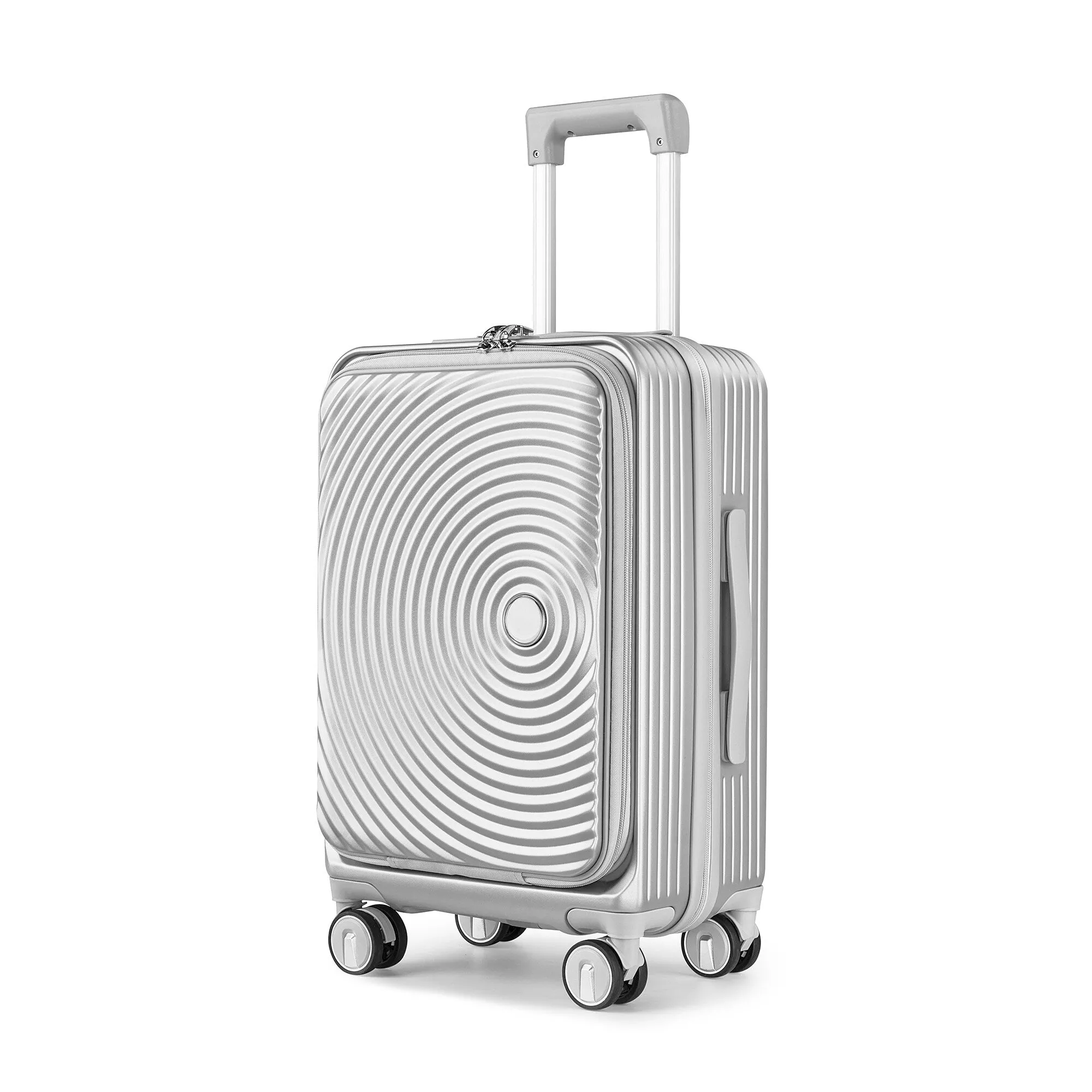 3 Piece (20/24/28) Expandable Luggage Sets with TSA Lock and Spinner Wheels, Hardsided Luggage with Front Pocket
