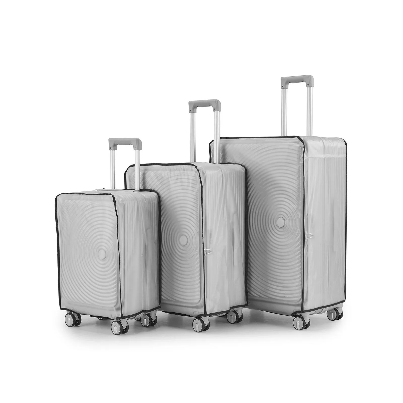 3 Piece (20/24/28) Expandable Luggage Sets with TSA Lock and Spinner Wheels, Hardsided Luggage with Front Pocket