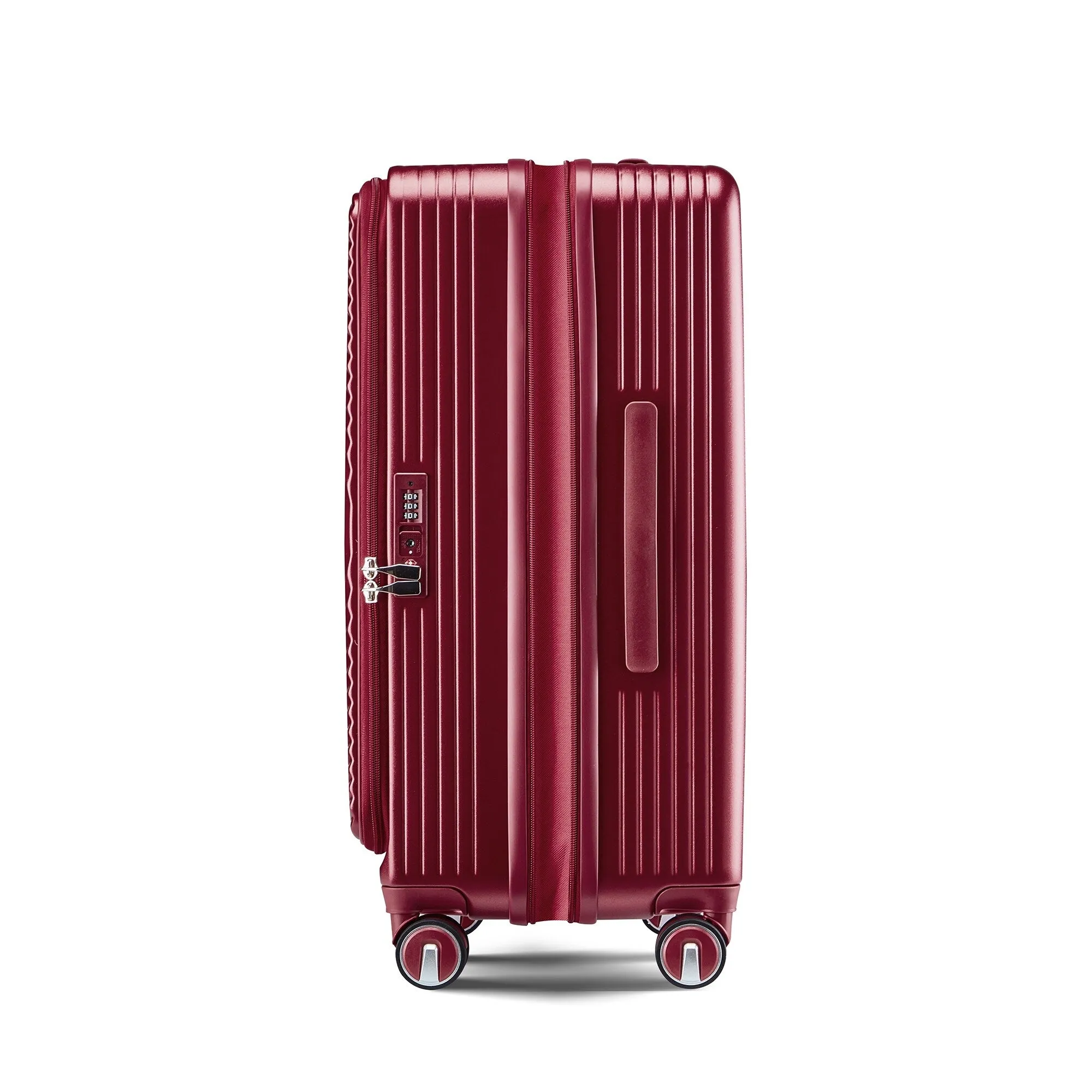 3 Piece (20/24/28) Expandable Luggage Sets with TSA Lock and Spinner Wheels, Hardsided Luggage with Front Pocket