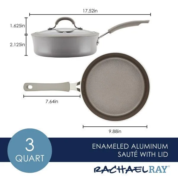 3-Quart Cook   Create Nonstick Sauté Pan with Lid