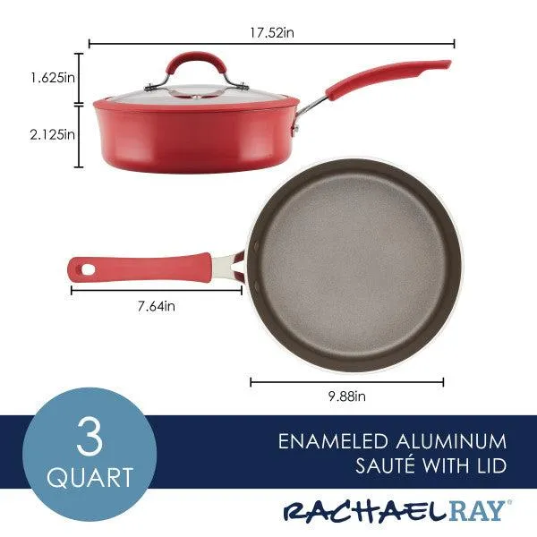 3-Quart Cook   Create Nonstick Sauté Pan with Lid