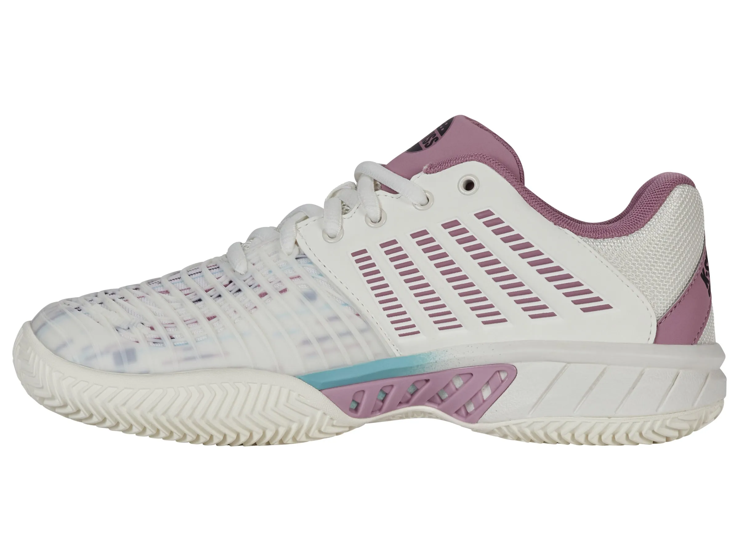 98900-966-M | EXPRESS LIGHT 3 PADEL | SNOW WHITE/LILAS/PASTEL TURQUOISE