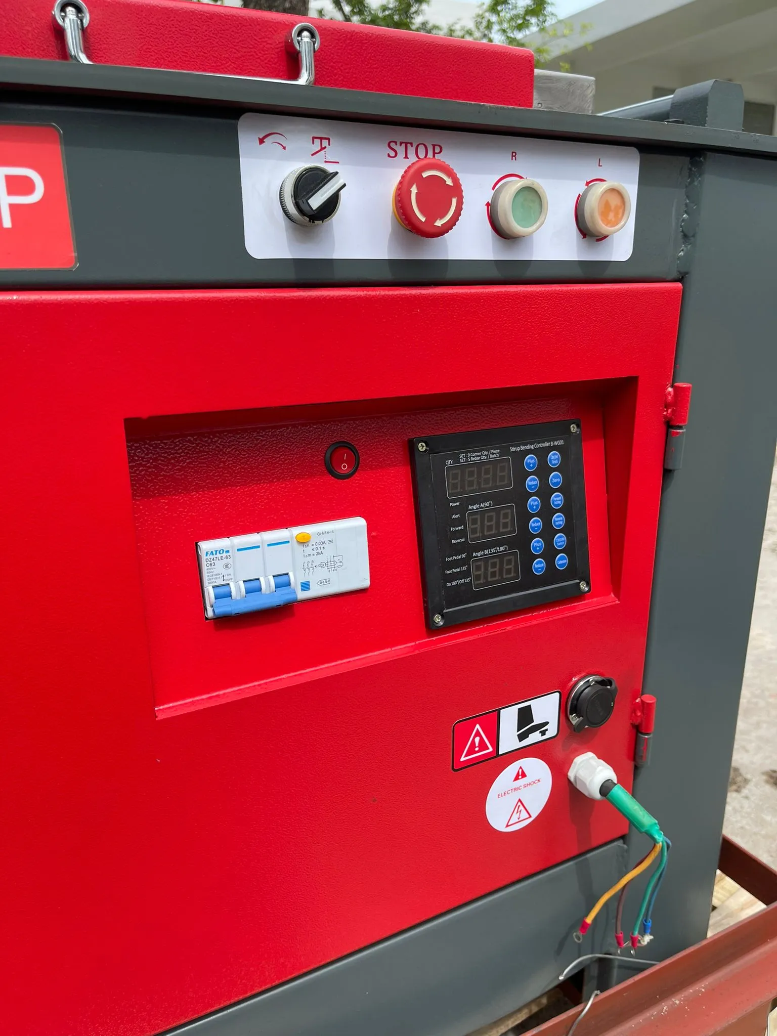 Aiko 415V 50Mm, 4Kw, 4P Rebar Bender | Mode : RBB-GW50BP