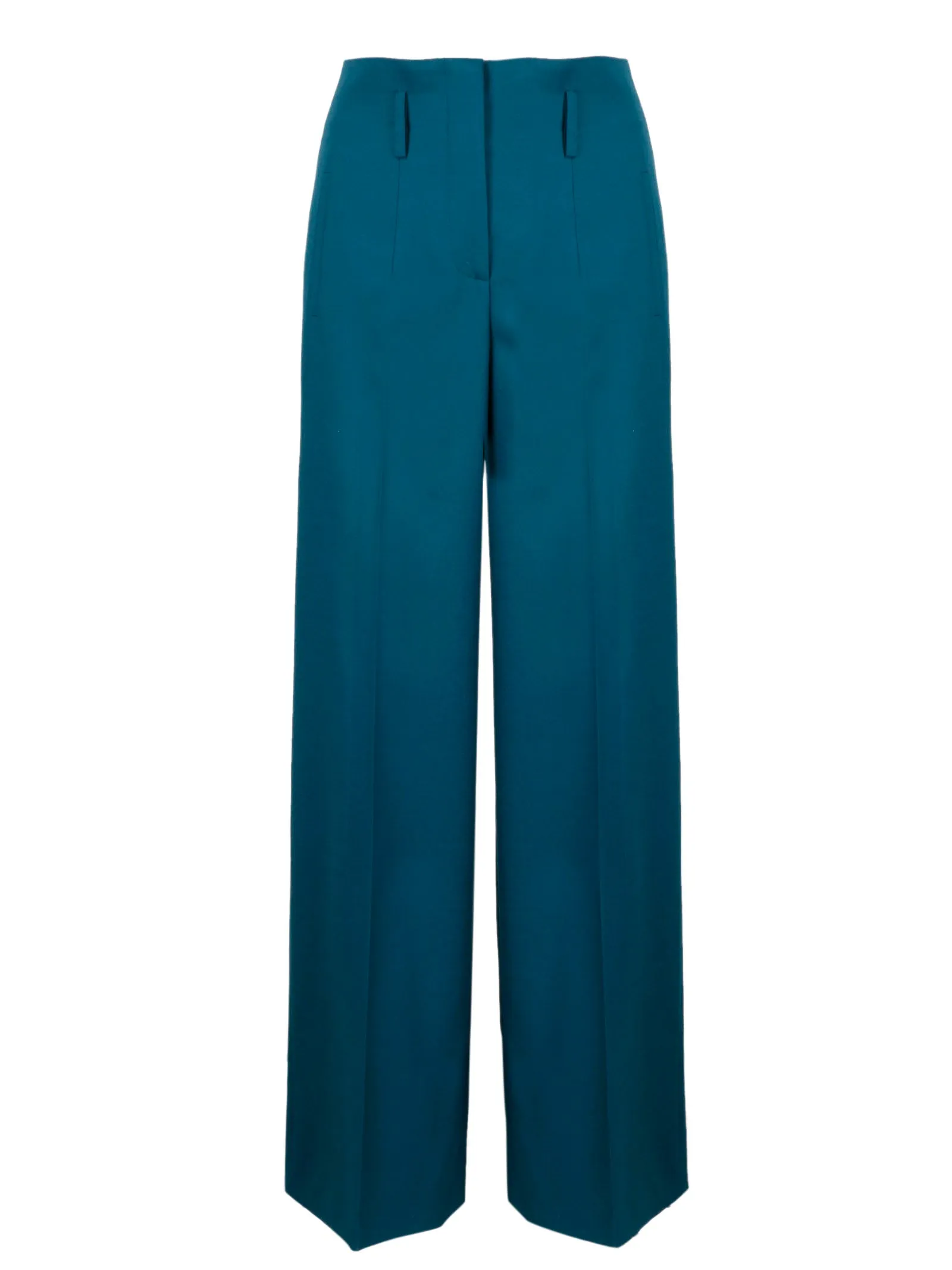 Alberta Ferretti Tailored Straight-Leg Trousers