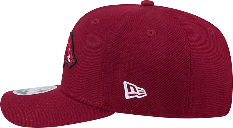 Arkansas Razorbacks New Era Team Crimson 9SEVENTY Adjustable Hat