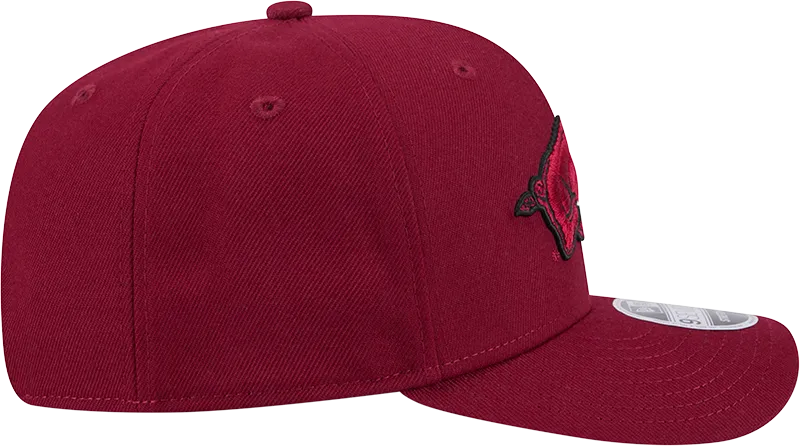 Arkansas Razorbacks New Era Team Crimson 9SEVENTY Adjustable Hat