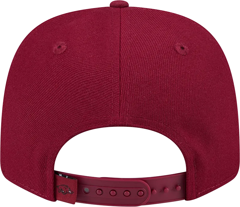 Arkansas Razorbacks New Era Team Crimson 9SEVENTY Adjustable Hat