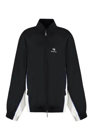 Balenciaga Logo Detailed Long-Sleeved Jacket