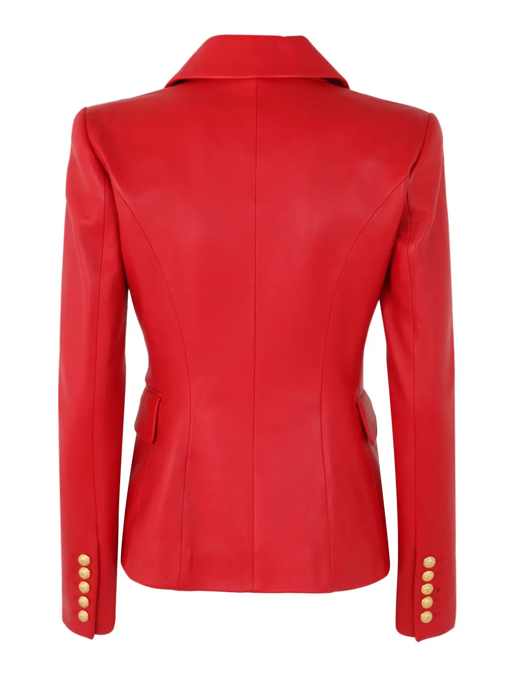 Balmain Dart Detailed Double Breasted Blazer