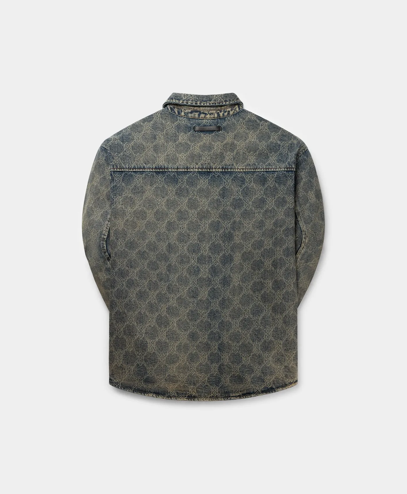 Blue Shield Laser Denim Shirt