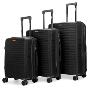 Bobcat Excavator 3-Piece Expandable Hardside Spinner Luggage Set