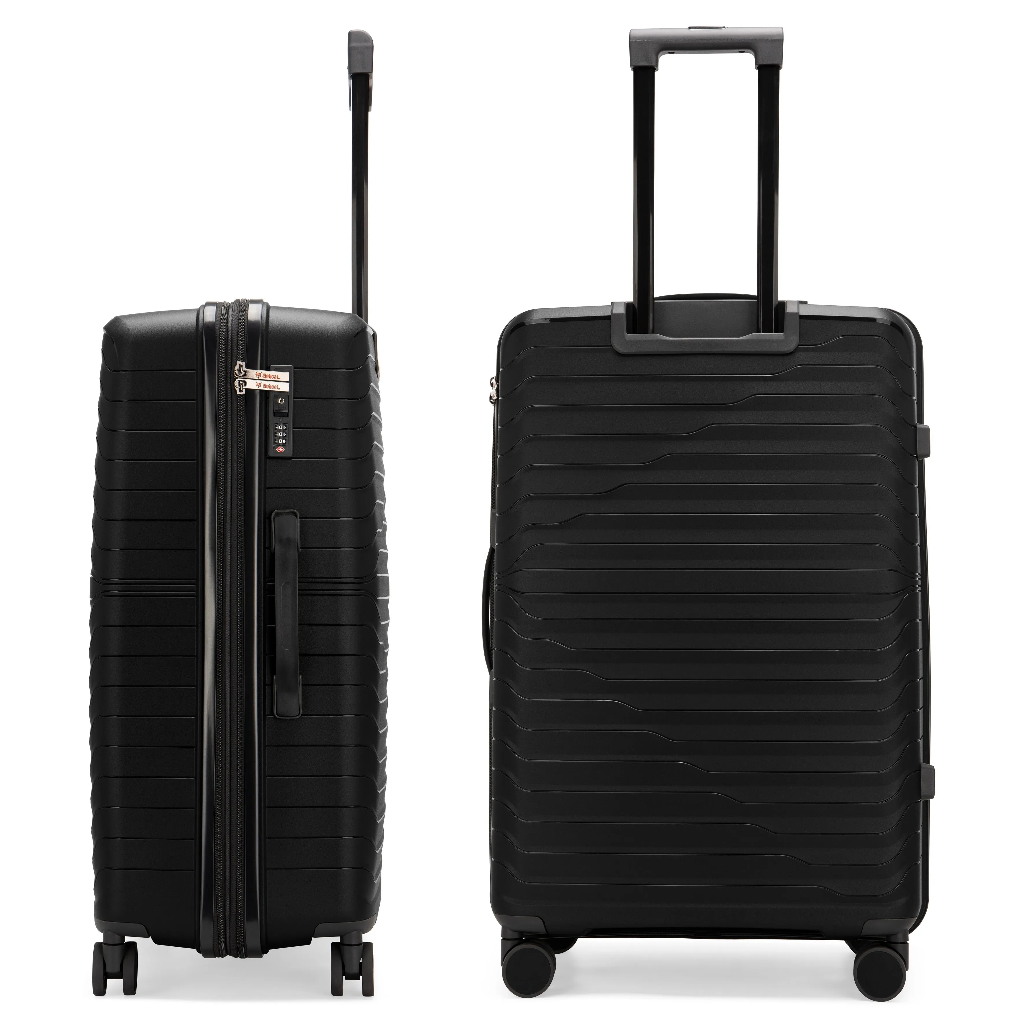 Bobcat Excavator 3-Piece Expandable Hardside Spinner Luggage Set