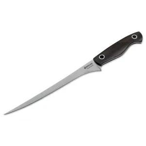 Boker Saga 7.7" Fillet Knife - Grenadill Wood