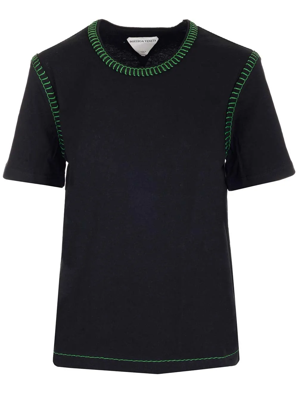 Bottega Veneta Stitch Detailed Crewneck T-Shirt