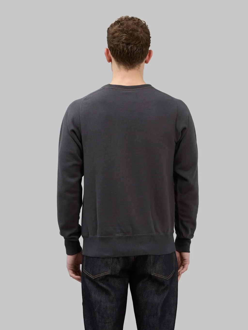 Buzz Rickson's BR69463 Freedom Sleeve Sweatshirt Black