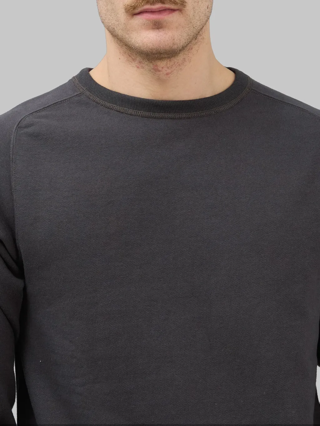 Buzz Rickson's BR69463 Freedom Sleeve Sweatshirt Black