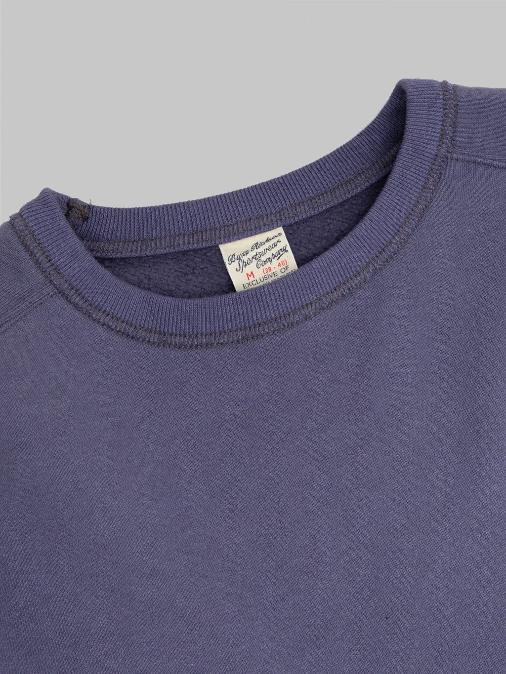 Buzz Rickson's BR69463 Freedom Sleeve Sweatshirt Navy