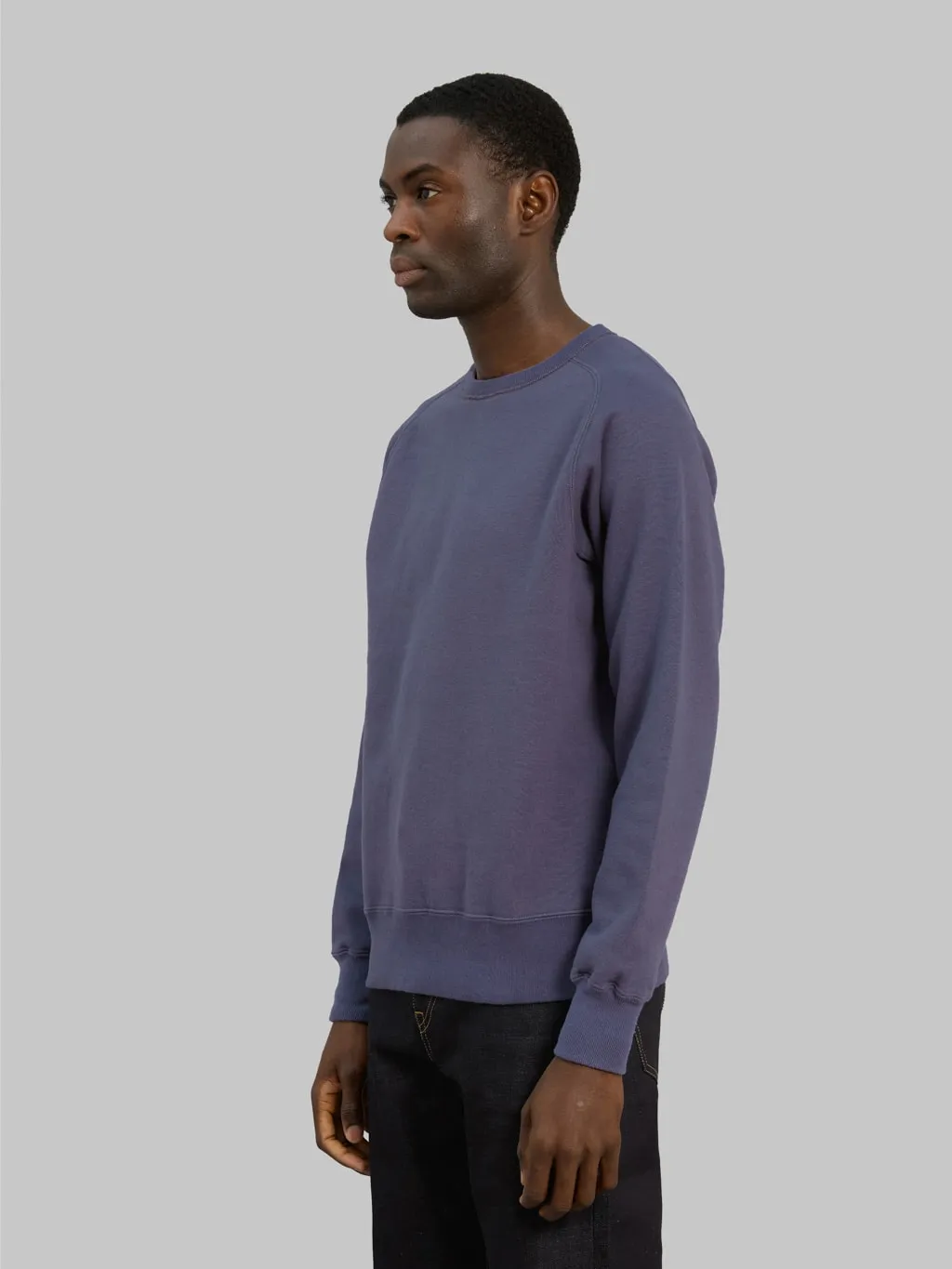 Buzz Rickson's BR69463 Freedom Sleeve Sweatshirt Navy