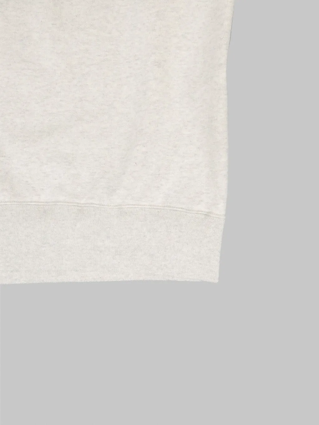 Buzz Rickson's BR69507 Freedom Sleeve Logo Sweatshirt Oatmeal