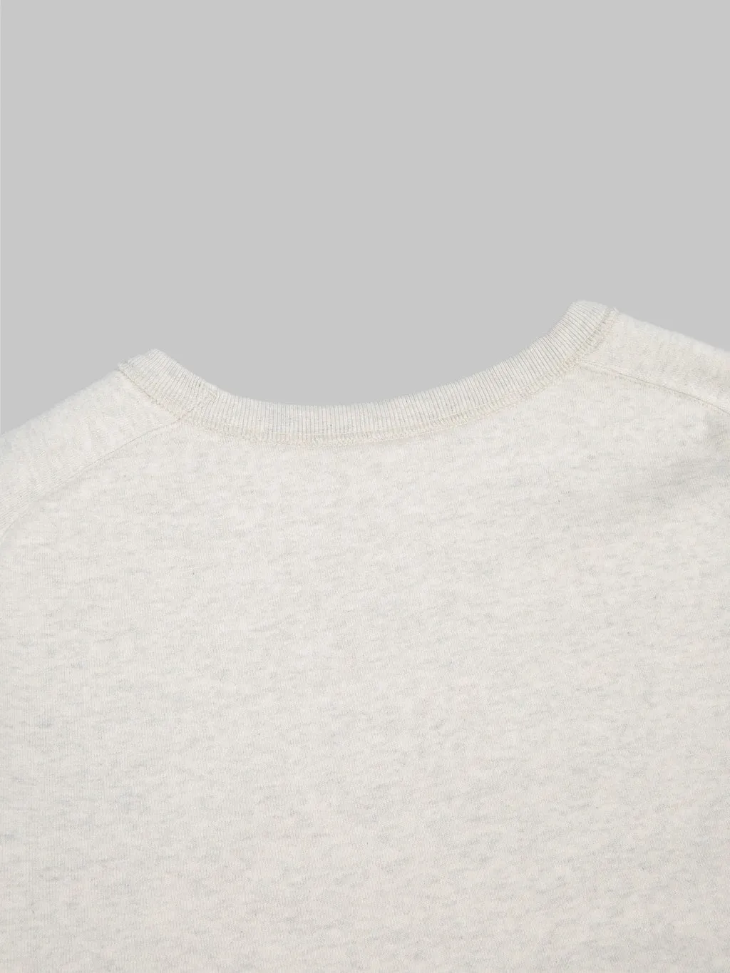Buzz Rickson's BR69507 Freedom Sleeve Logo Sweatshirt Oatmeal