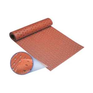 Cactus Mat 1631M-T39 Ni-Rib Reversible Floor Runner, Red, 3' x 9'