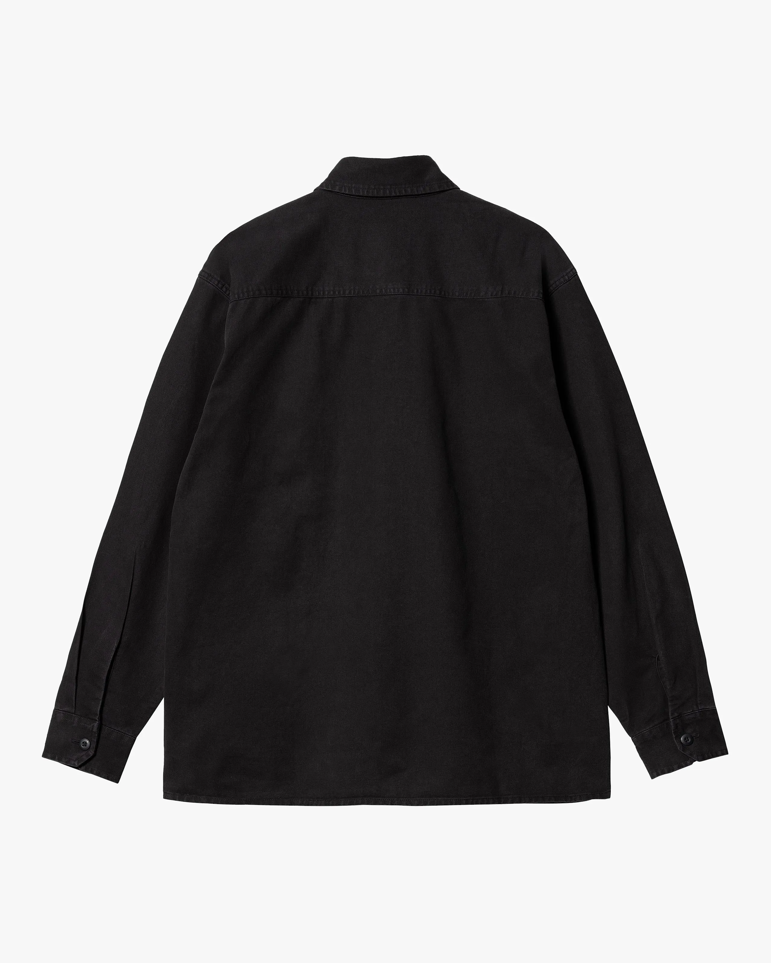 Carhartt WIP Reno Shirt Jacket - Black Garment Dyed