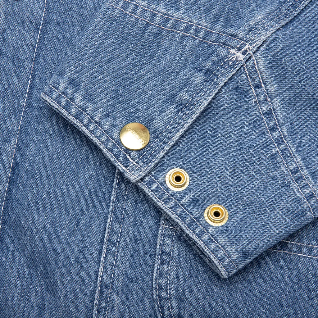 Carhartt WIP x Invincible Denim Chore Coat Max - Blue