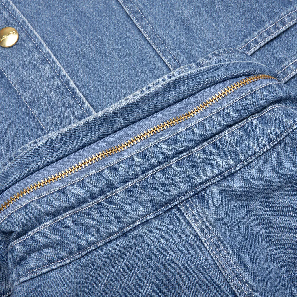Carhartt WIP x Invincible Denim Chore Coat Max - Blue