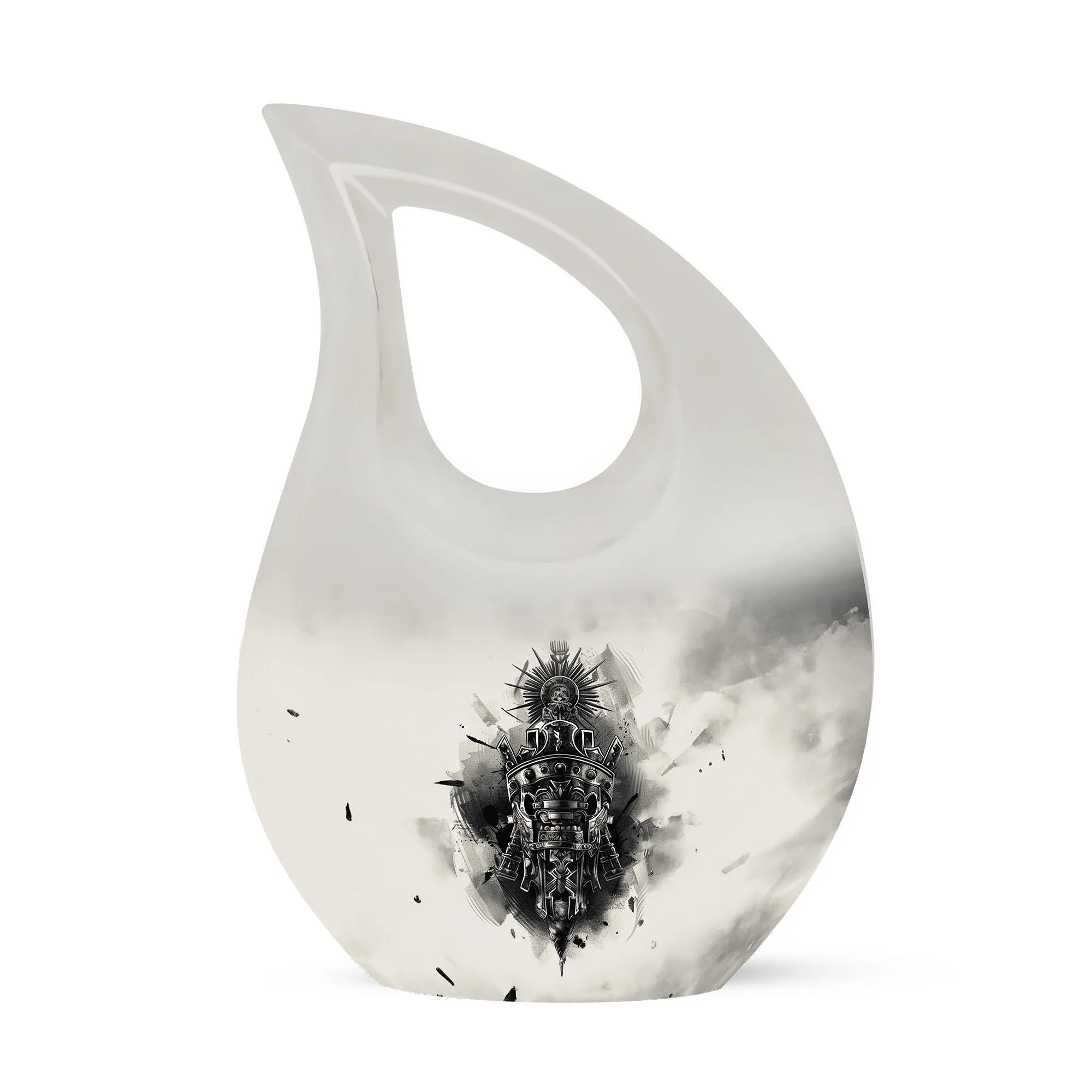 Catholic Cremation Urn - Memorial Cremation Urn For Ashes