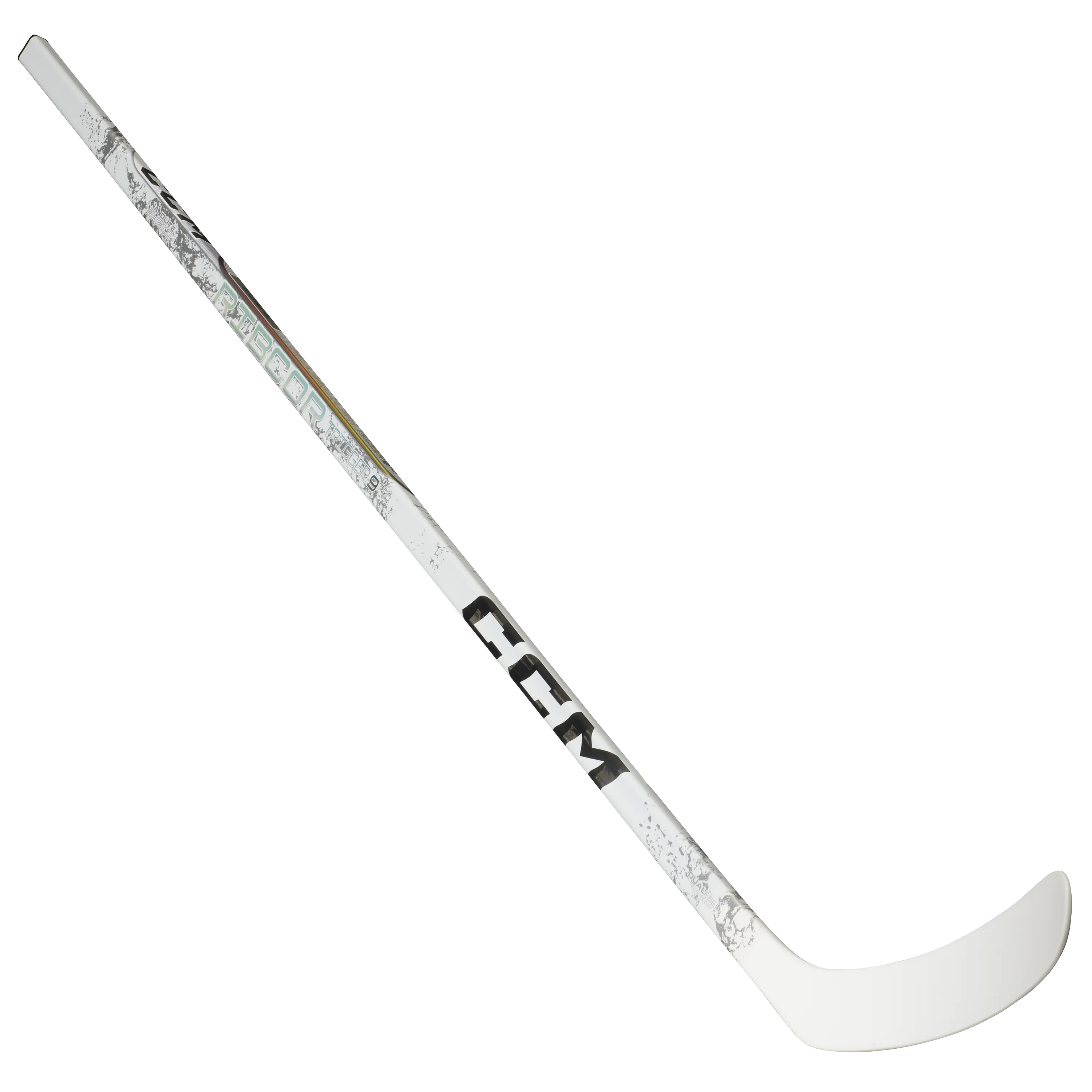 CCM Ribcor Trigger 9 Pro (WHITE) Hockey Stick - Intermediate