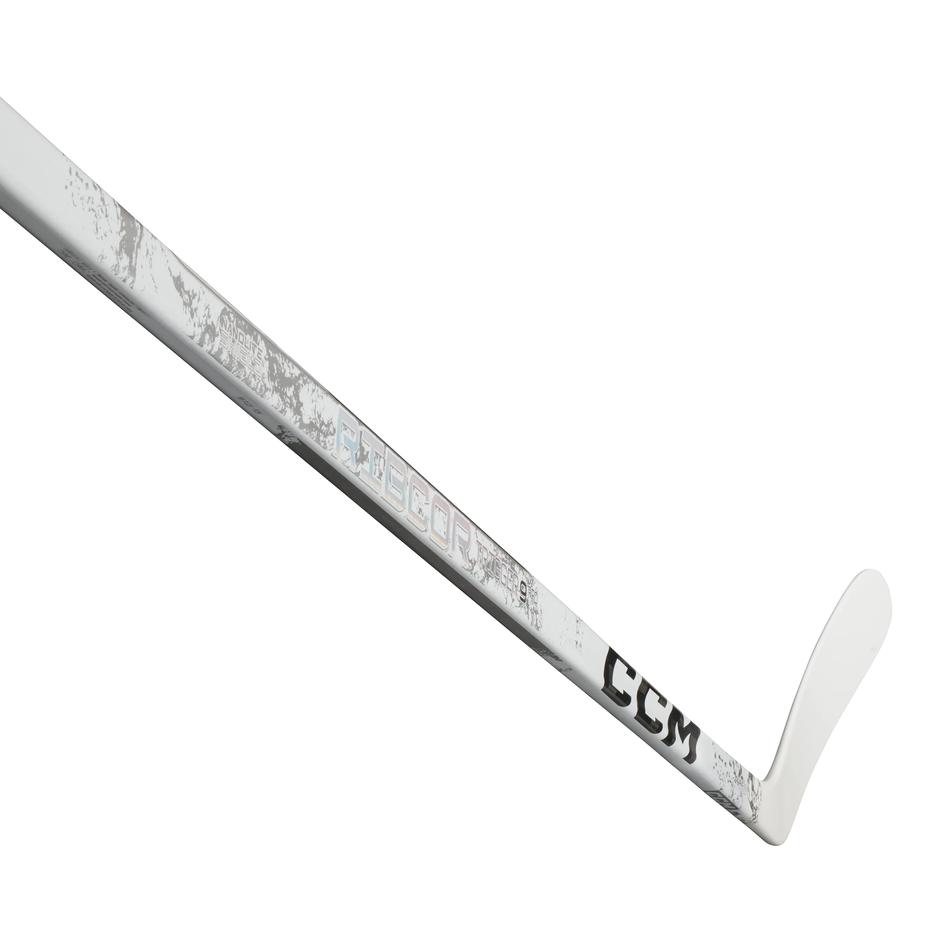 CCM Ribcor Trigger 9 Pro (WHITE) Hockey Stick - Intermediate