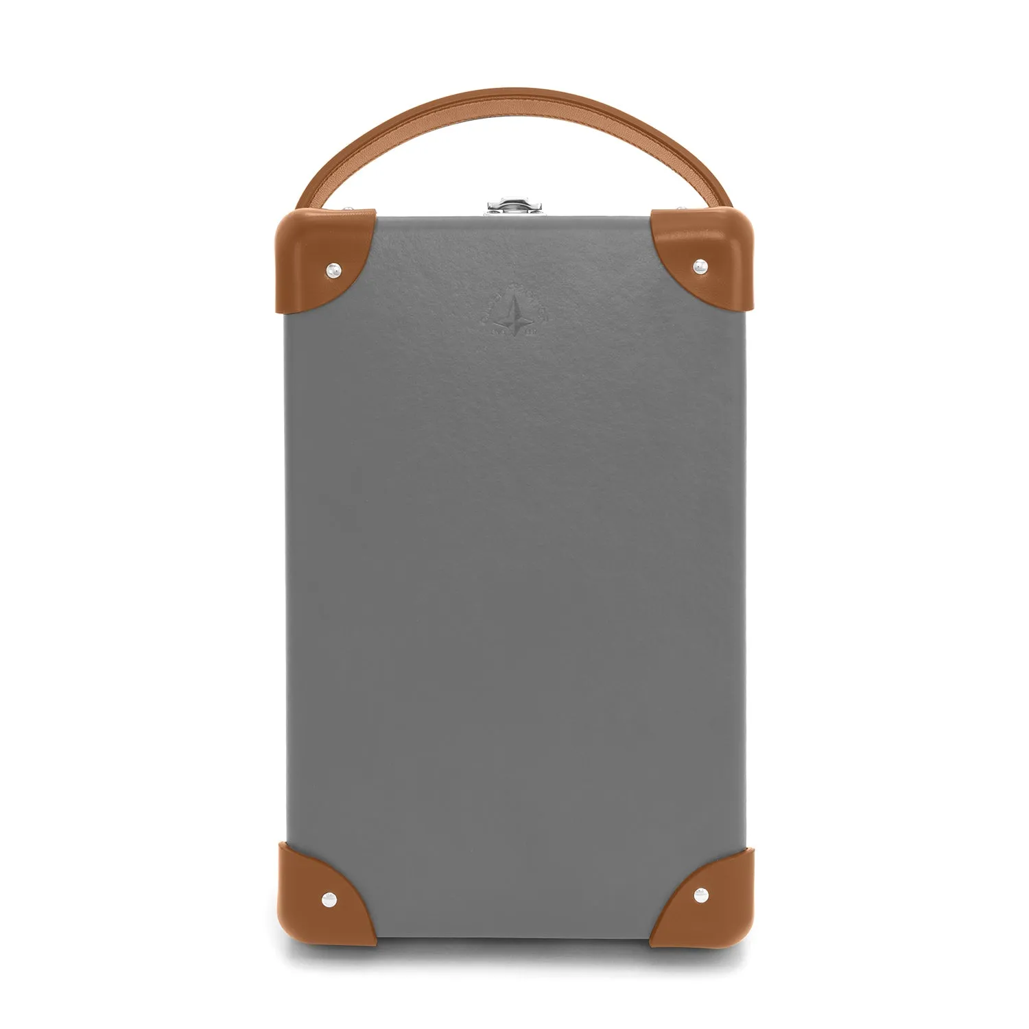 Centenary · 6-Slot Watch Case | Grey/Caramel