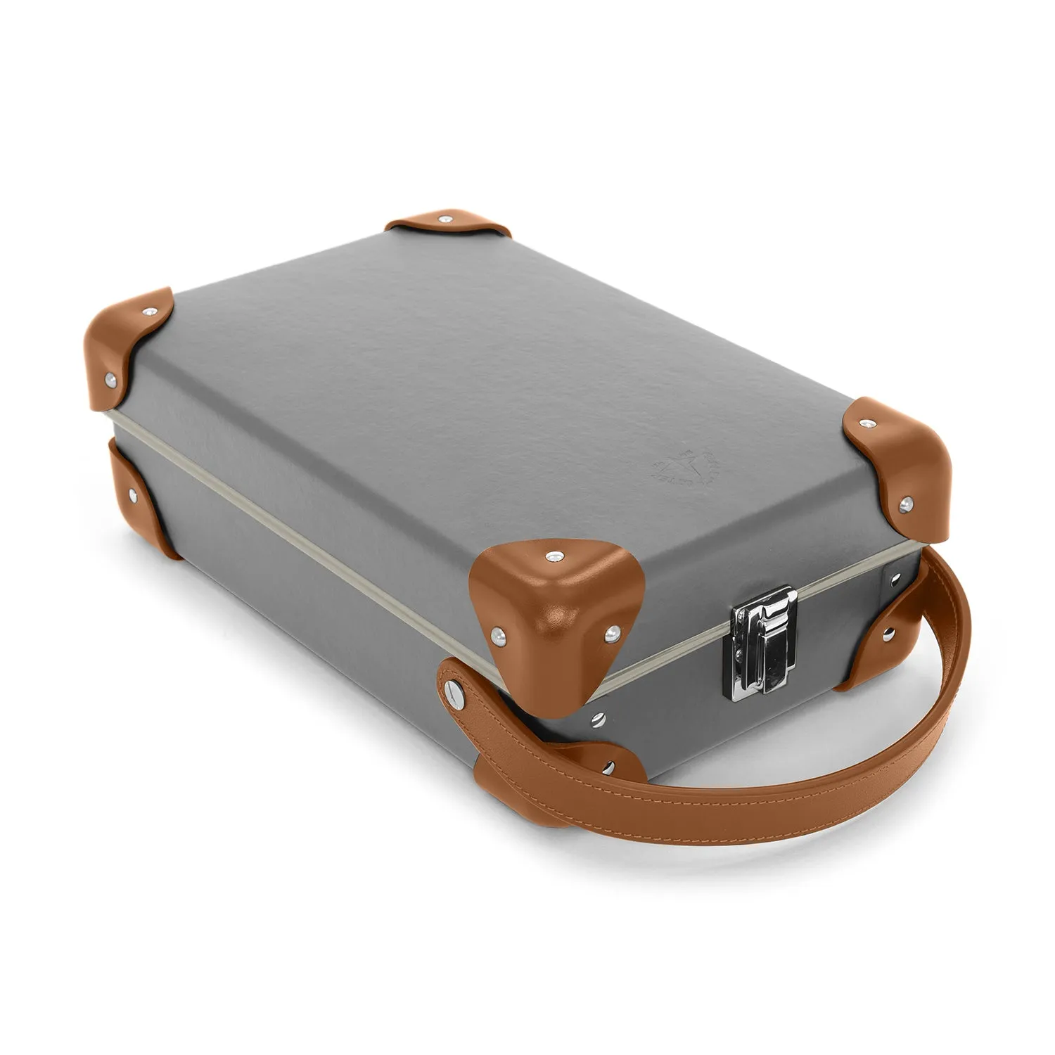 Centenary · 6-Slot Watch Case | Grey/Caramel