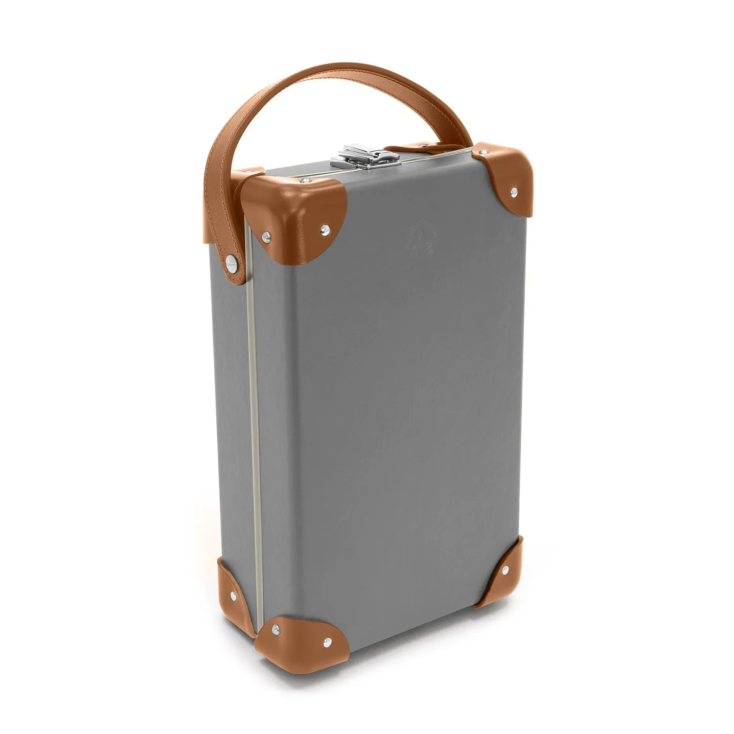 Centenary · 6-Slot Watch Case | Grey/Caramel