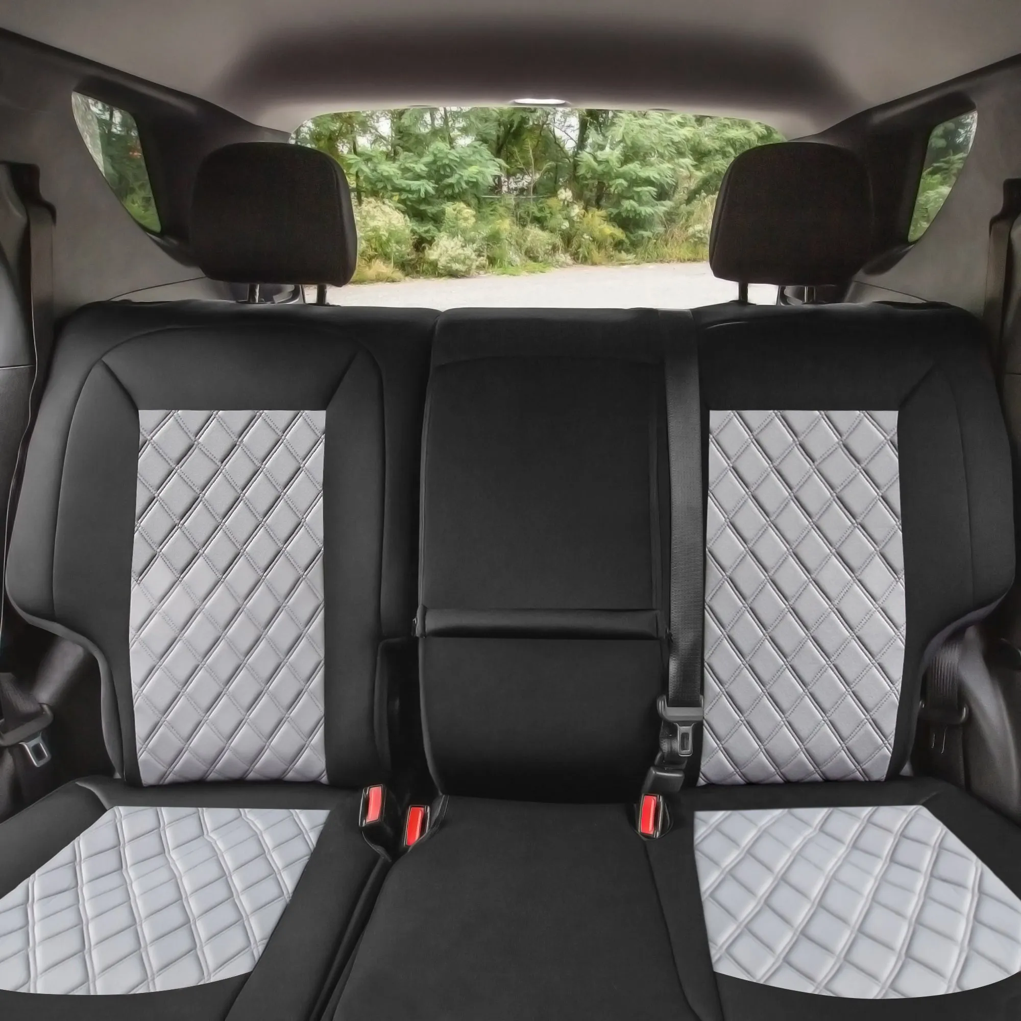 Chevy Equinox 2018-2023 - Full Set Seat Covers - Gray Ultraflex Neoprene