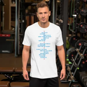Chi Tap Dancers (White Bella   Canvas 3001 - Unisex T-Shirt)