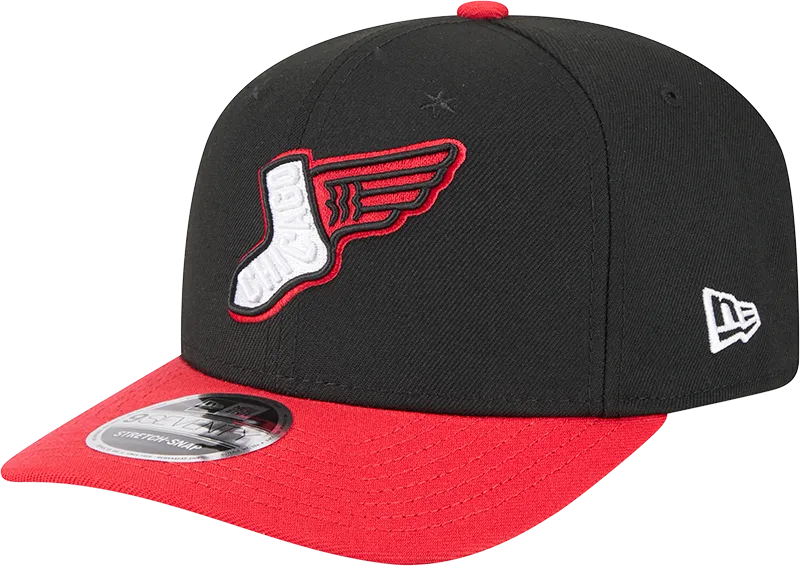 Chicago White Sox New Era 2025 City Connect Alternate 9SEVENTY Adjustable Hat - Black/Red