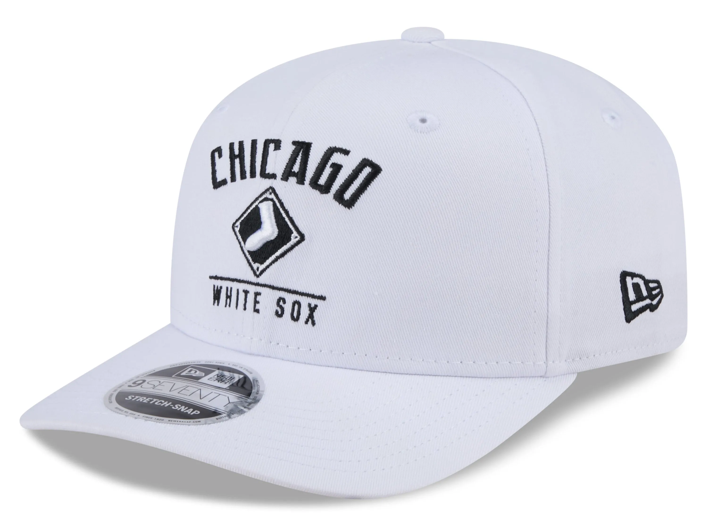 Chicago White Sox New Era Alternate White 9SEVENTY Team Adjustable Hat