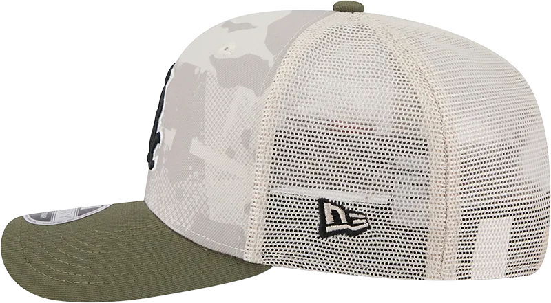 Chicago White Sox New Era Camo 2025 Armed Forces Day 9SEVENTY Trucker Hat