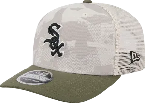 Chicago White Sox New Era Camo 2025 Armed Forces Day 9SEVENTY Trucker Hat