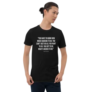 Chuck Green Quote - Short-Sleeve Unisex T-Shirt