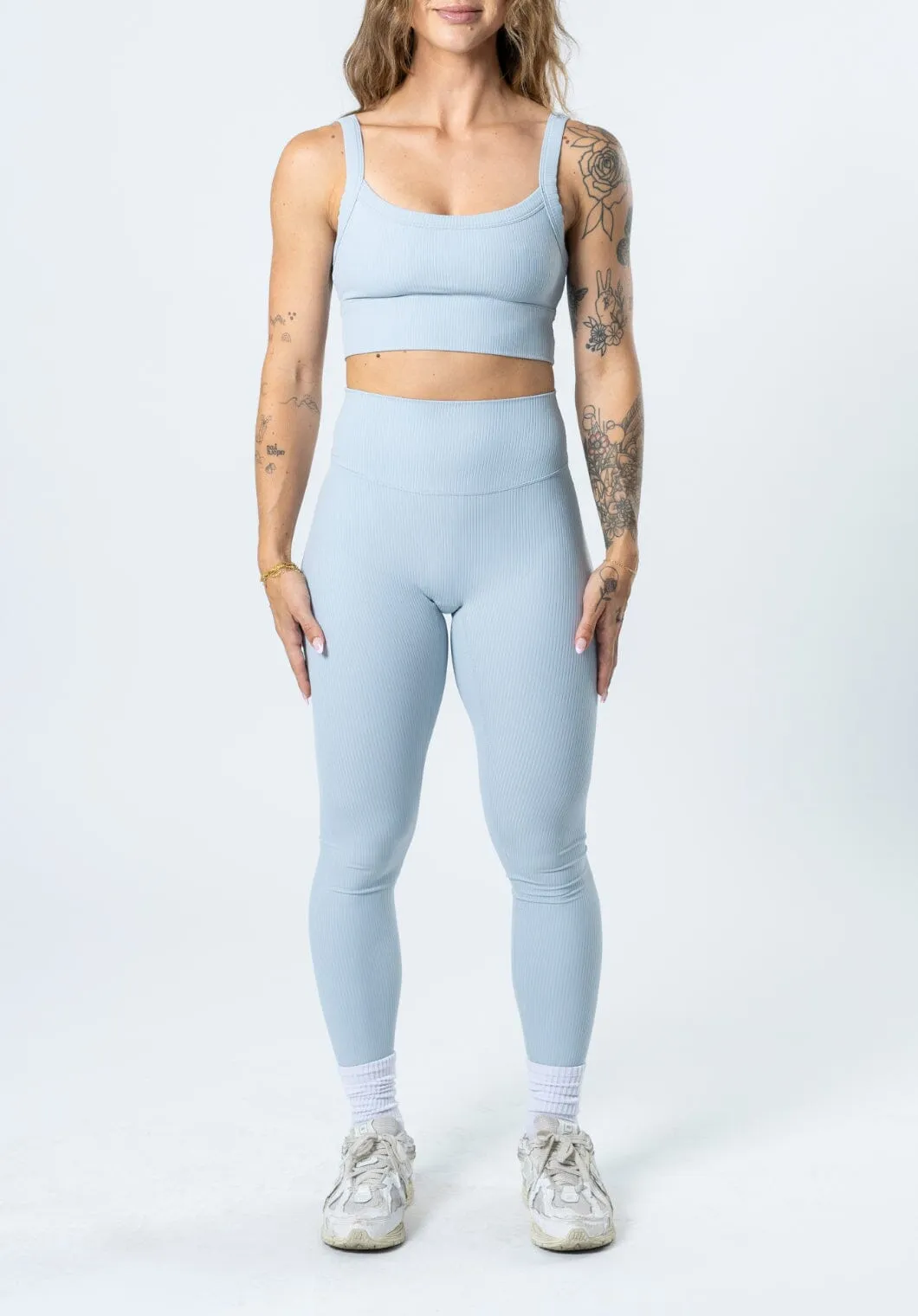 CloudRib™ Original Sculptseam® Legging Pearl Blue