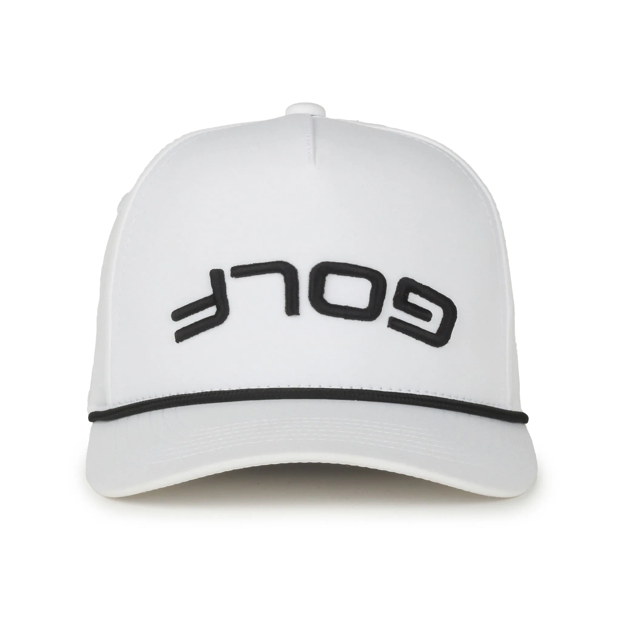 Collars & Co. Upside Down Golf Hat White