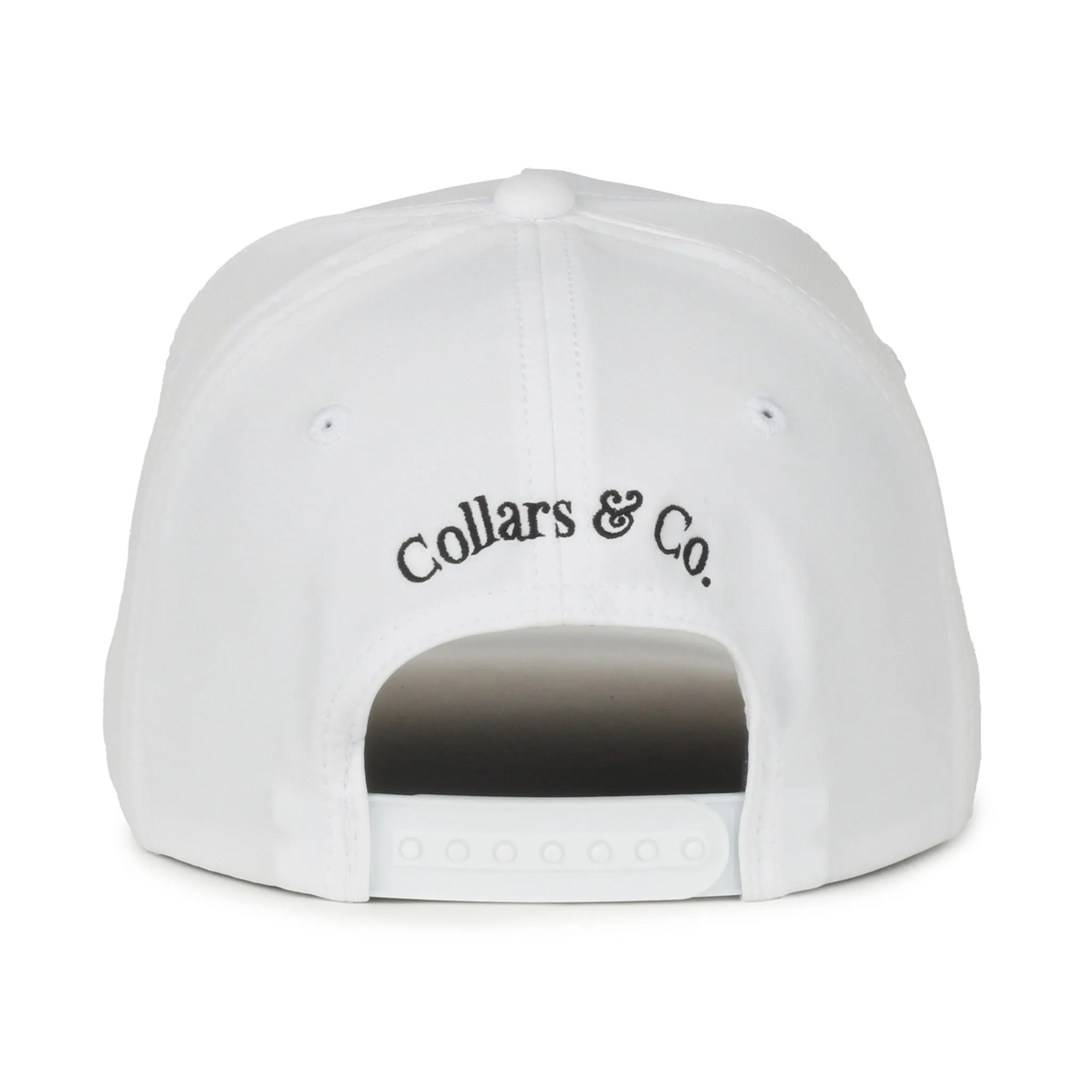Collars & Co. Upside Down Golf Hat White