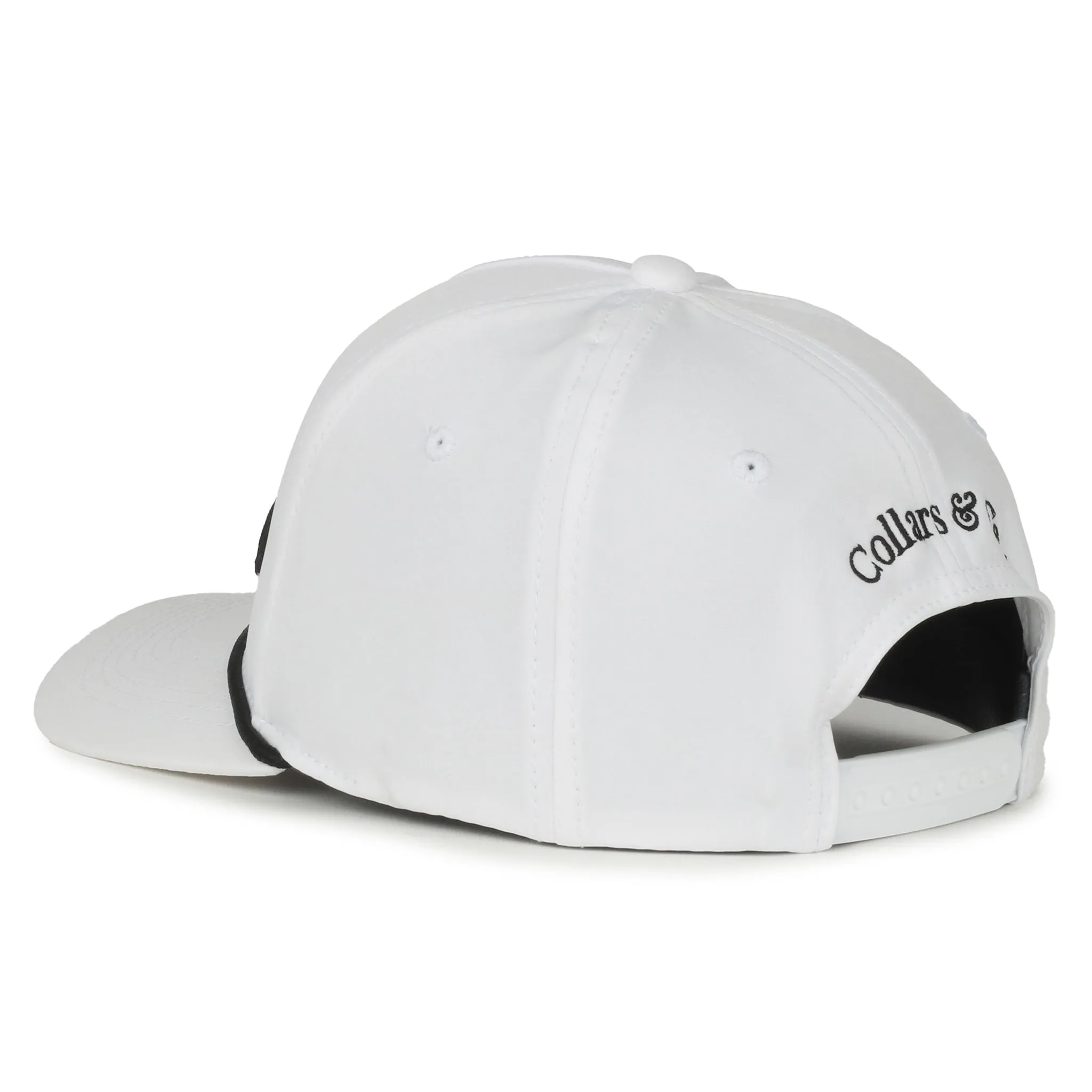 Collars & Co. Upside Down Golf Hat White