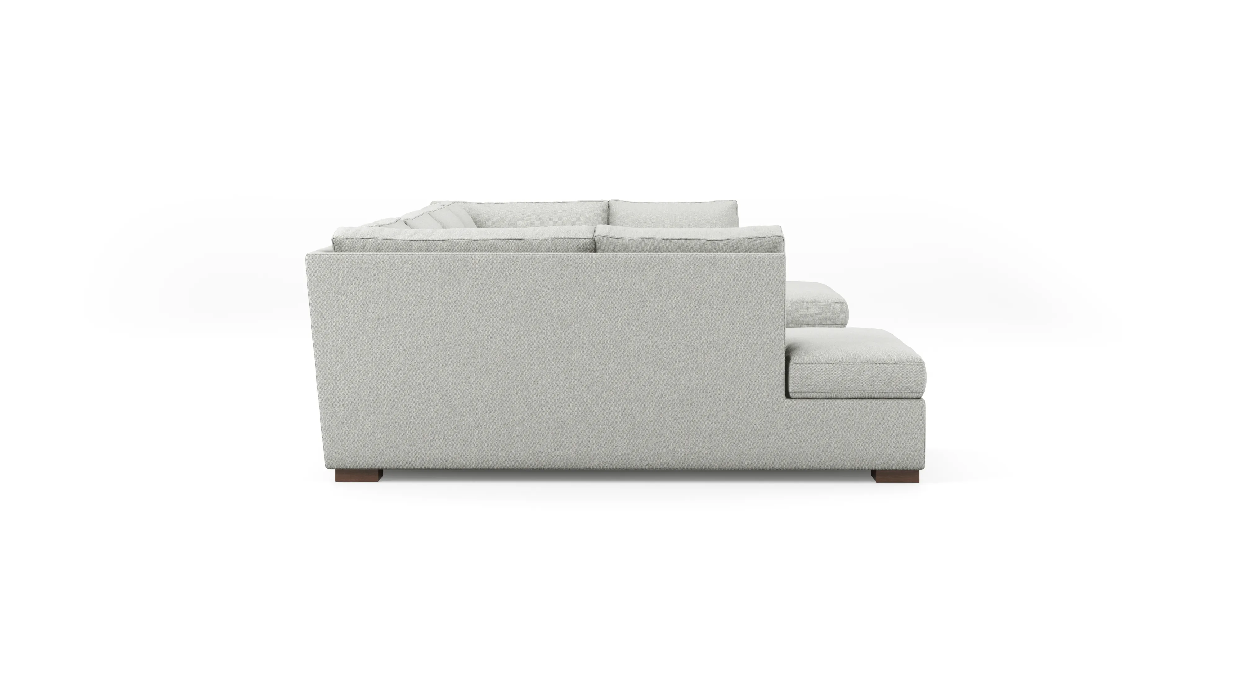 Couch Potato U-Shaped Bumper Sectional (Extra Deep)