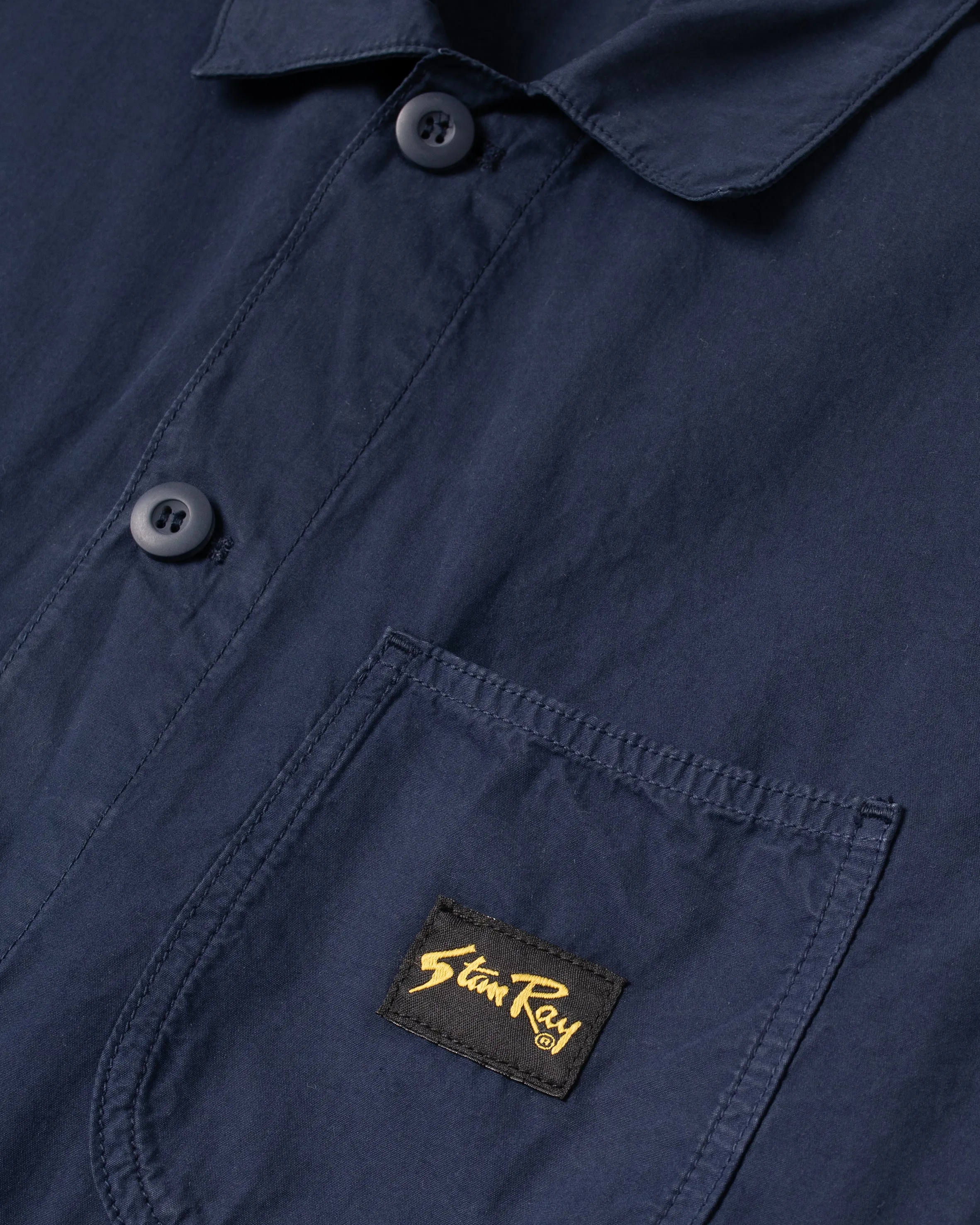 Coverall Jacket (Navy Poplin)