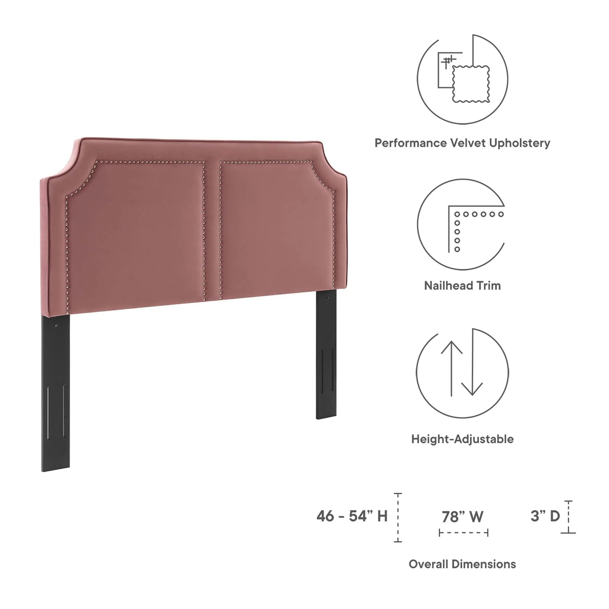 Cynthia Performance Velvet Headboard by Modway